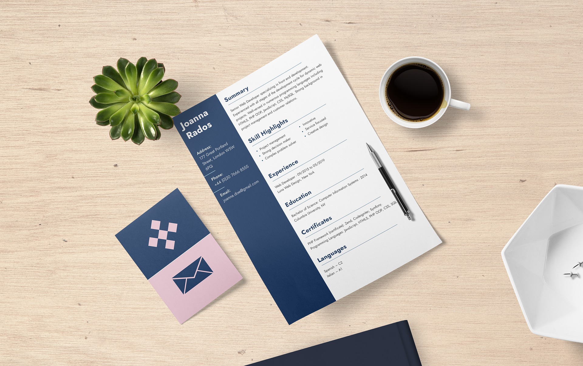 crear cv